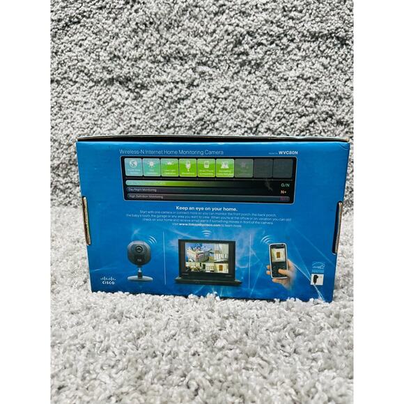 Cisco Wireless Internet Home Basic Monitoring Camera 640 x 480 - Picture 2 of 11